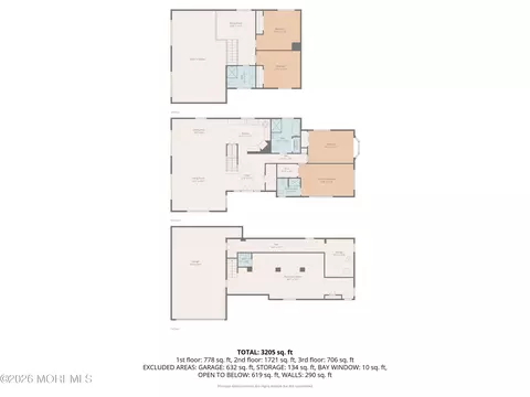 Floorplan - 608 Cedarcrest Dr, Brielle, NJ 08730 photo 1 of 1