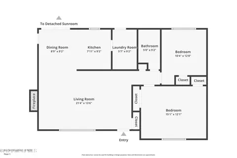 Floorplan - 424 Cornell Dr, Brick, NJ 08723 photo 2 of 2