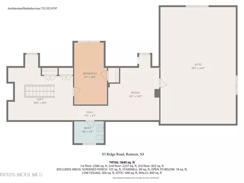 Floorplan - 83 Ridge Rd, Rumson, NJ 07760 photo 3 of 4