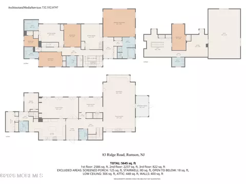 Floorplan - 83 Ridge Rd, Rumson, NJ 07760 photo 1 of 4