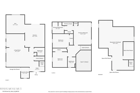 Floorplan - 124 Atrium Dr, Brick, NJ 08723 photo 3 of 3
