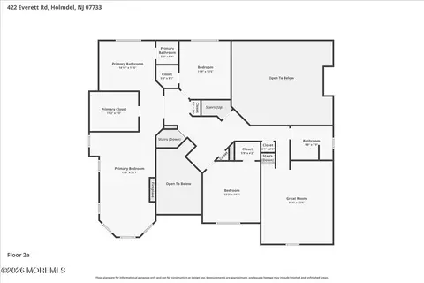Floorplan - 422 Everett Rd, Holmdel, NJ 07733 photo 3 of 4