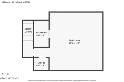 Floorplan - 422 Everett Rd, Holmdel, NJ 07733 photo 2 of 4