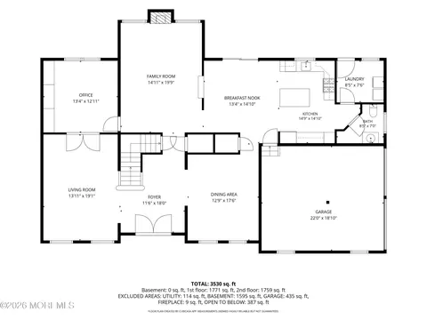 Floorplan - 15 Cedarview Ave, Jackson, NJ 08527 photo 2 of 8