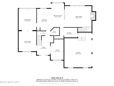 Floorplan - 29 Bard Dr, Monroe, NJ 08831 photo 2 of 8