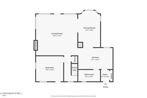 Floorplan - 1 Pinehurst Rd, Brick, NJ 08723 photo 2 of 3