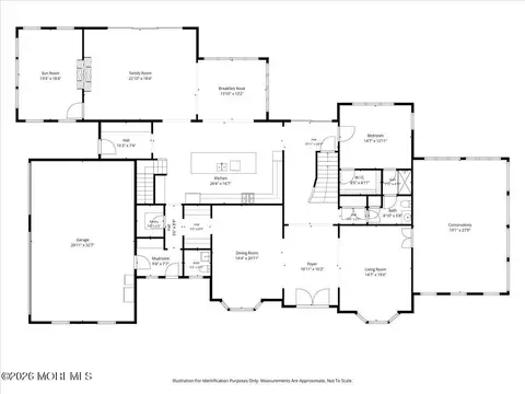 Floorplan - 4 Prestwick Ct, Holmdel, NJ 07733 photo 1 of 4