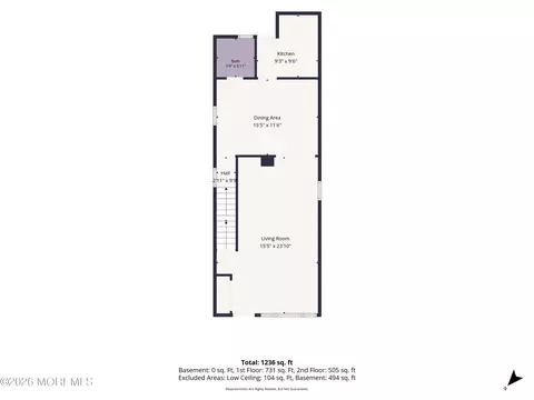 Floorplan - 44 John St, Helmetta, NJ 08828 photo 4 of 4