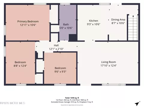 Floorplan - 54 Middlesex Rd, Matawan, NJ 07747 photo 2 of 6