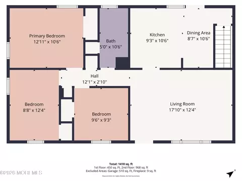 Floorplan - 54 Middlesex Rd, Matawan, NJ 07747 photo 5 of 6