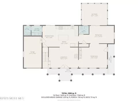 Floorplan - 508 Broadway Ave, Leonardo, NJ 07737 photo 1 of 2
