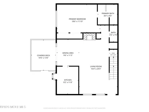 Floorplan - 2 Hickory Ct #B, Brielle, NJ 08730 photo 2 of 4