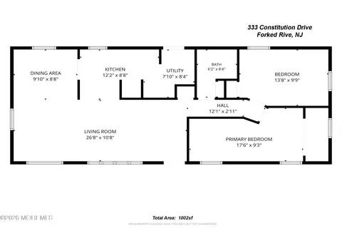 Floorplan - 333 Constitution Dr, Forked River, NJ 08731 photo 1 of 2