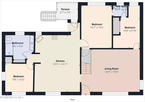 Floorplan - 229 19th Ave, Brick, NJ 08724 photo 3 of 4