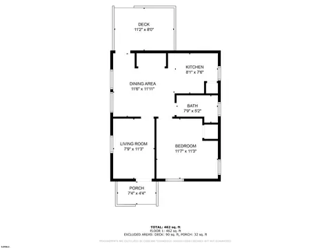 Floorplan - 351 Elm St, Hammonton, NJ 08037 photo 1 of 1