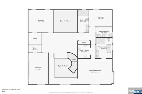 Floorplan - 24 Holmes Ln, Wayne, NJ 07470 photo 3 of 4
