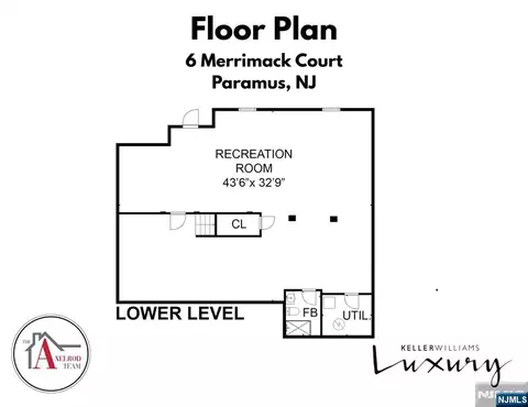 Floorplan - 6 Merrimack Ct, Paramus, NJ 07652 photo 3 of 3
