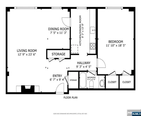 Floorplan - 280 Prospect #9H, Hackensack, NJ 07601 photo 1 of 1