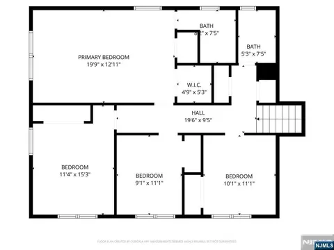 Floorplan - 409 W Anderson St, Hackensack, NJ 07601 photo 2 of 5