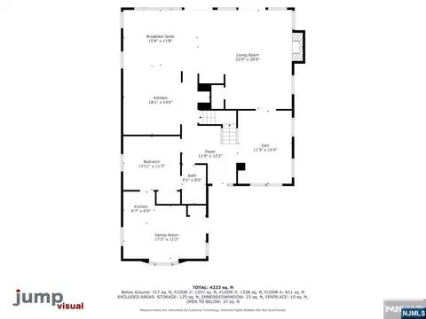 Floorplan - 599 Point Ave, Brick, NJ 08724 photo 2 of 4