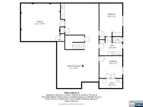 Floorplan - 228 Spring Valley Rd, Paramus, NJ 07652 photo 1 of 4