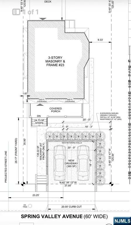 Floorplan - 42 Spring Valley Ave, Hackensack, NJ 07601 photo 2 of 2
