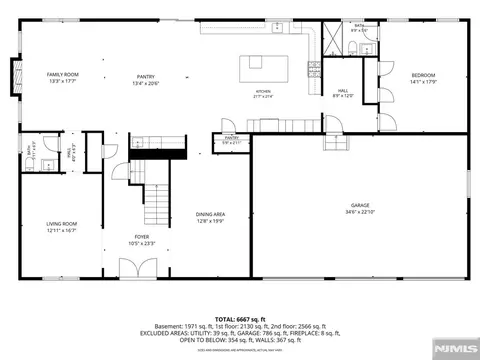 Floorplan - 532 Hobart Rd, Paramus, NJ 07652 photo 1 of 3
