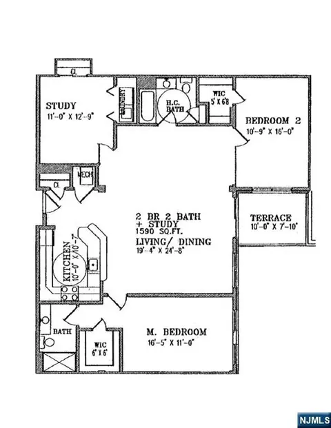 Floorplan - 54 Polifly #103, Hackensack, NJ 07601 photo 1 of 1