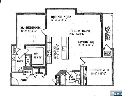 Floorplan - 54 Polifly Rd #201, Hackensack, NJ 07601 photo 1 of 1
