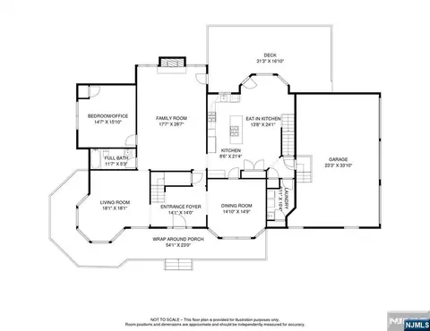 Floorplan - 519 E Saddle River Rd, Saddle River, NJ 07458 photo 2 of 3