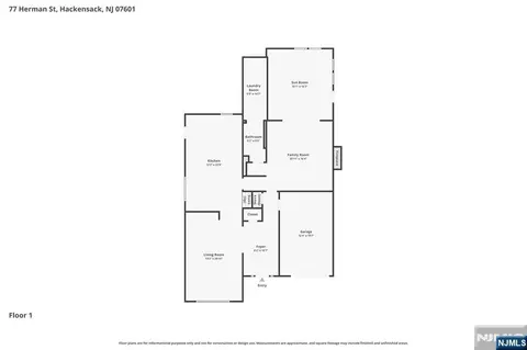 Floorplan - 77 Herman St, Hackensack, NJ 07601 photo 5 of 7