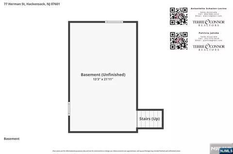 Floorplan - 77 Herman St, Hackensack, NJ 07601 photo 1 of 7