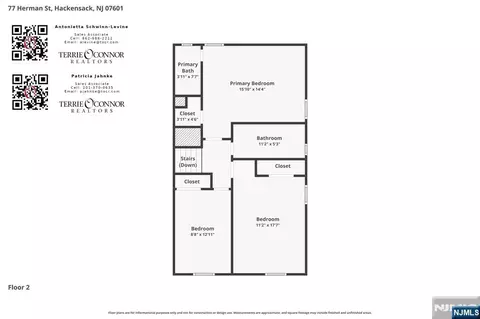 Floorplan - 77 Herman St, Hackensack, NJ 07601 photo 6 of 7