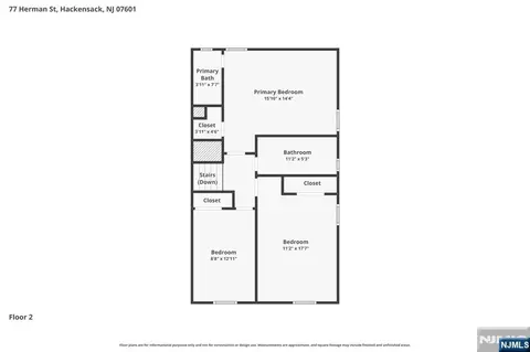 Floorplan - 77 Herman St, Hackensack, NJ 07601 photo 7 of 7