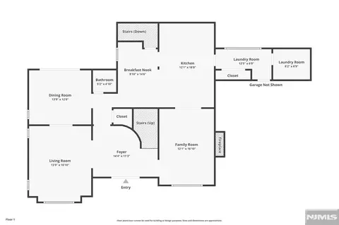 Floorplan - 26 Devonshire Rd, Cresskill, NJ 07626 photo 2 of 4
