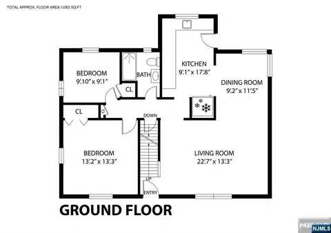 Floorplan - 461 Crestwood Ave, Hackensack, NJ 07601 photo 1 of 4
