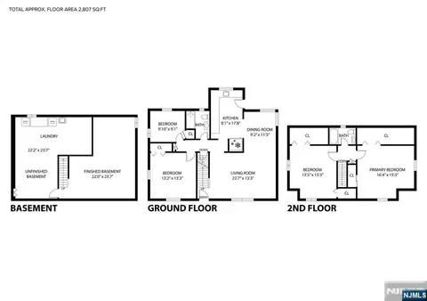 Floorplan - 461 Crestwood Ave, Hackensack, NJ 07601 photo 4 of 4