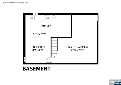 Floorplan - 461 Crestwood Ave, Hackensack, NJ 07601 photo 3 of 4