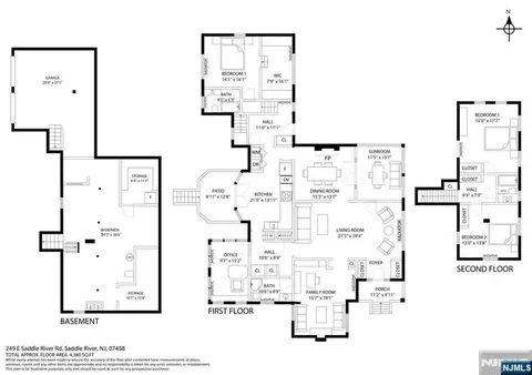 Floorplan - 249 E Saddle River Rd, Saddle River, NJ 07458 photo 1 of 1