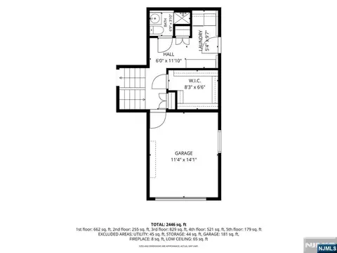 Floorplan - 376 Chelsea St, Paramus, NJ 07652 photo 2 of 7