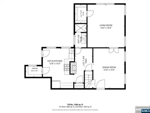 Floorplan - 2 Hillside Ave, Summit, NJ 07901 photo 2 of 5