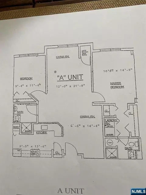 Floorplan - 189 Forest Ave #411, Paramus, NJ 07652 photo 1 of 1
