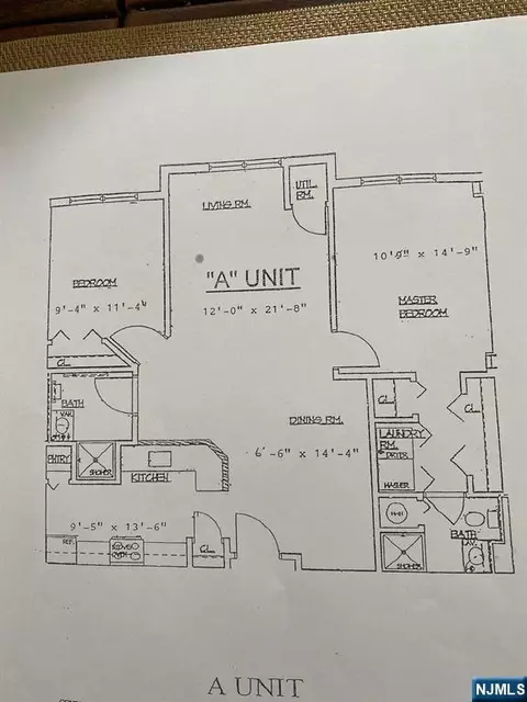 Floorplan - 189 Forest Ave #411, Paramus, NJ 07652 photo 1 of 1