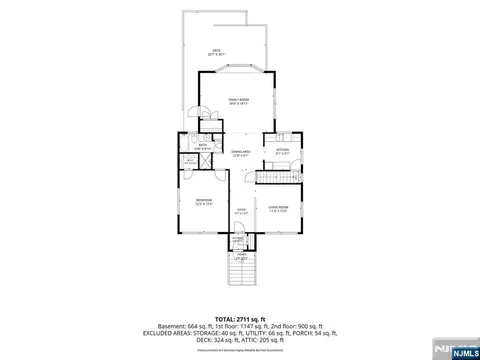 Floorplan - 325 Terhune Ave, Passaic, NJ 07055 photo 2 of 3