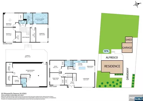 Floorplan - 331 Elmwood Dr, Paramus, NJ 07652 photo 1 of 1