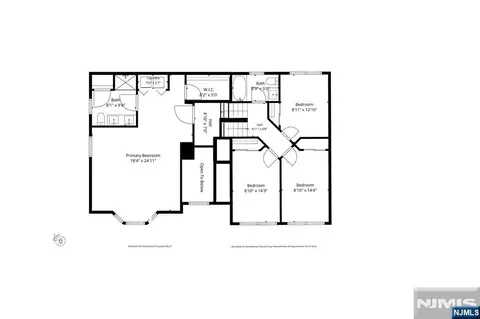 Floorplan - 758 Manchester Way, Paramus, NJ 07652 photo 2 of 2
