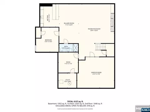 Floorplan - 151 Stuart St, Paramus, NJ 07652 photo 1 of 4