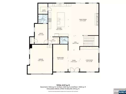 Floorplan - 151 Stuart St, Paramus, NJ 07652 photo 2 of 4