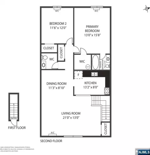Floorplan - 76 E Maple St, Teaneck, NJ 07666 photo 1 of 1