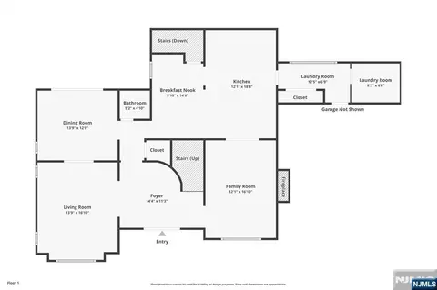 Floorplan - 26 Devonshire Rd, Cresskill, NJ 07626 photo 2 of 4